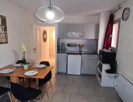 Apartment Cosy Rez Jardin 1 Parking Wifi